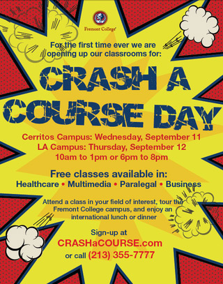 Crash a Course at Fremont University