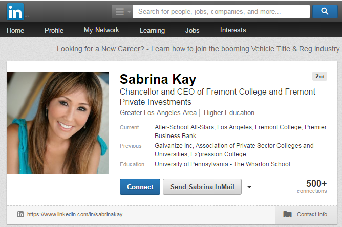 Develop Your LinkedIn Profile